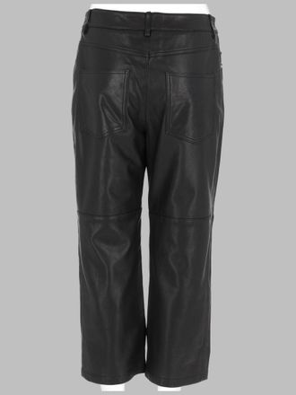 McQ by Alexander McQueen Faux Leather Trousers - Black