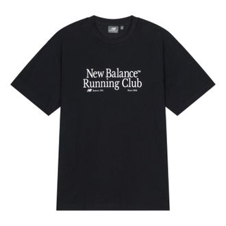 New Balance Running Club Graphic T-shirt Asia Sizing Black NEE11251-BK