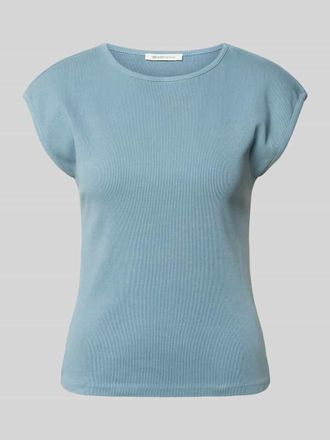 Tom Tailor Denim Regular Fit T-Shirt aus Baumwoll-Mix in Hellblau, Gr&ouml;&szlig;e XS