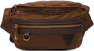 Guess Tassen, Heren, Bruin, ONE Size, Polyester, Berlin Bumbag M