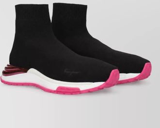 Ferragamo textile sneakers