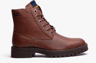 Jack & Jones Jack & Jones JFWBERNIE Boots Mens Cognac - Brown - Size UK 6