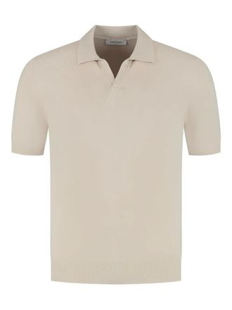 Gran Sasso short-sleeve polo shirt - men - Virgin Wool - 46 - Neutrals