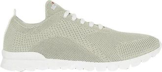 Kiton Mesh Fit Sneakers - Dames - Sneakers - Grijs - 36 EU - Katoen - Schoenen