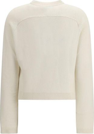 Gucci Womens Beige Wool Cardigan Clothing