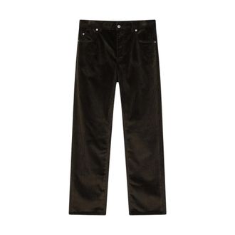 Loewe Broeken, Heren, Bruin, M, Katoen, Corduroy Broeken