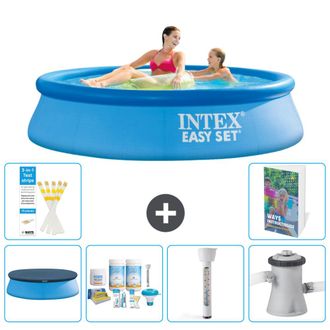 Intex Piscina Easy Set Redonda - 244x61 Cm - 7-piezas S52