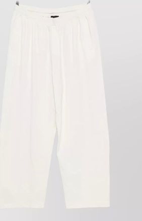 Emporio Armani straight cut trousers side pockets wide