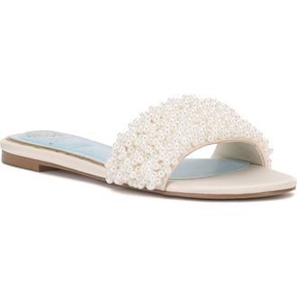 Vince Camuto Balea Slide Sandal in Milk at Nordstrom, Size 7.5