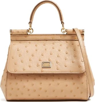 Dolce & Gabbana Sicily schoudertas - Beige