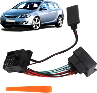 OEM Cable Adaptador De Audio Bluetooth 5.0 Aux Para Coche, Compatible Con Modelos Opel De 2000 A 2007