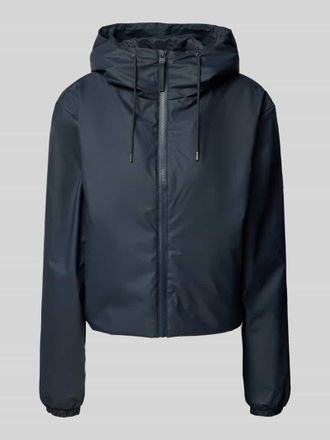 Rains Funktionsjacke mit Kapuze Modell Lohja in Marine, Gr&ouml;&szlig;e XL