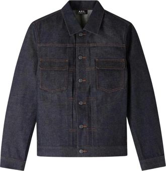 A.P.C. Hombre, Chaquetas, Azul, Talla: L