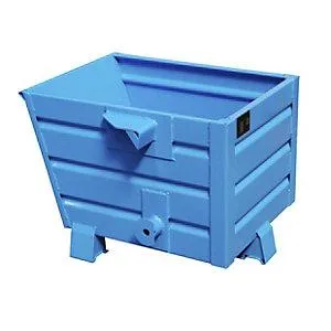 Bauer Volquete Apilable Capacidad 0,3 M&sup3; Azul Ral 5010