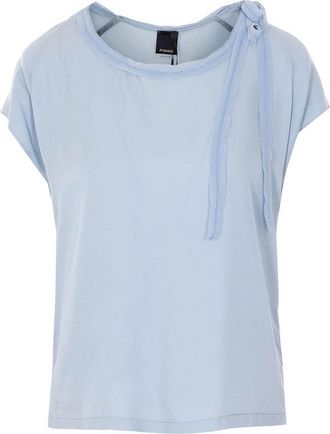 Pinko Light Blue Bertha Blouse