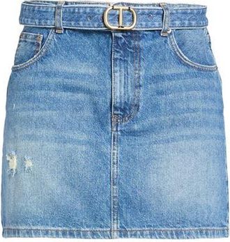 Twin-Set HOSEN & R&Ouml;CKE - Jeansr&ouml;cke auf YOOX.COM