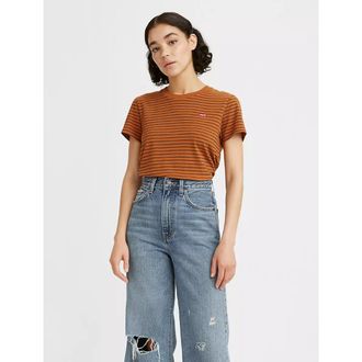 Levi's T-shirt met strepen, logo op borst