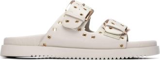 Xti Womens Faux Leather Open Toe Sandals In Ice