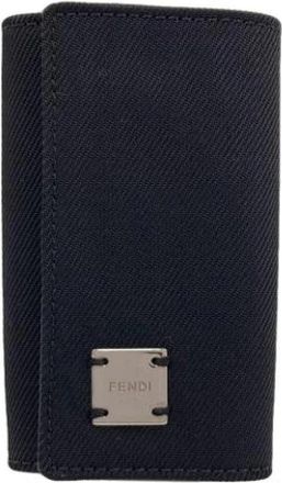 Fendi Pre-owned Canvas Home-Office - Dames - Vintage Accessoires - Zwart - ONE Size - Vintage