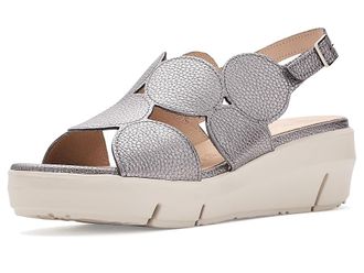 Wonders D-8210 Womens Wedge Shoes Max Plomo : 7.5 M, Leather