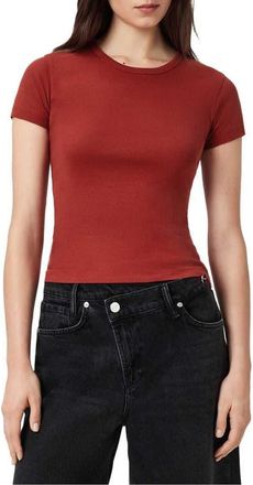 AllSaints Stevie Cotton T-Shirt in Paprika Red at Nordstrom, Size X-Small