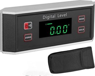 OEM Inclin&oacute;metro Digital Magn&eacute;tico Transportador De &Aacute;ngulo Digital De Aluminio Con Alarma Audible Lectura Autom&aacute;tica Medidor De &Aacute;ngulo Digital Pantalla Re