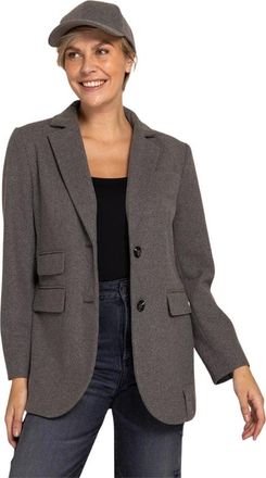 Zhrill Dames, Jassen, Grijs, Maat: XL Corduroy