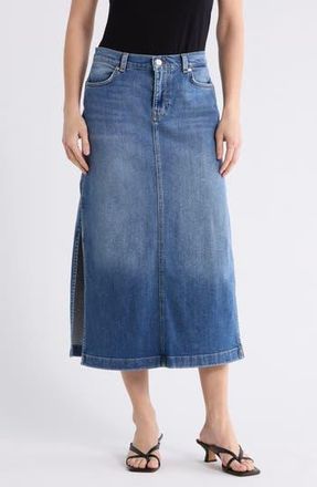 Seven 7 Denim Midi Skirt in Midelt at Nordstrom Rack, Size 27