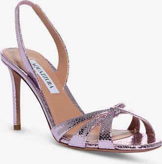 Aquazzura Krokodilleder-Pumps Tati 85