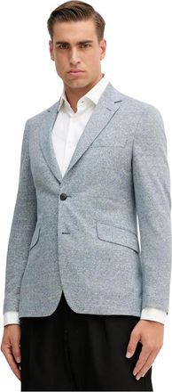 Hackett Blazer con solapa de muesca - Jackets - Hombre - Azul - M