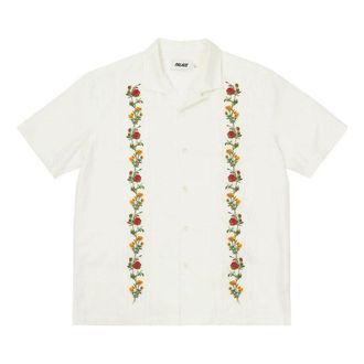 Palace FW22 Rose Chain Shirt White P23SHT017
