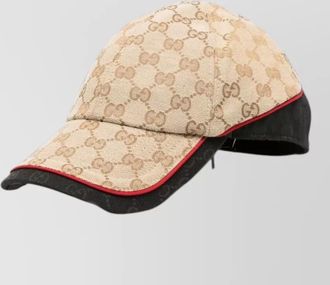 Gucci logo print baseball cap