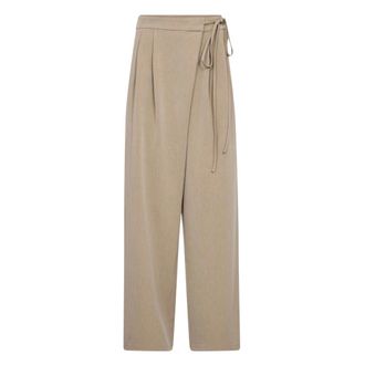 Co'Couture Emina CC Wrap Pant - Trousers - Mujer - Beige - M