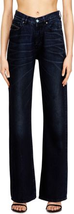 Diesel Regular Jeans - 1971 D-Sent - Jeans - Woman - Blue