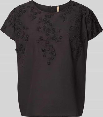Soyaconcept Regular Fit Bluse mit Rundhalsausschnitt Modell FAHIMA in BLACK, Gr&ouml;&szlig;e XL