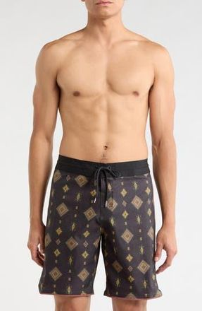 Volcom Desert Dobby Stoney Board Shorts in Black at Nordstrom Rack, Size 30
