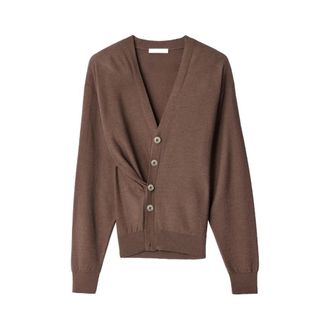 Christophe Lemaire Heren, Truien, Bruin, Maat: M Wol