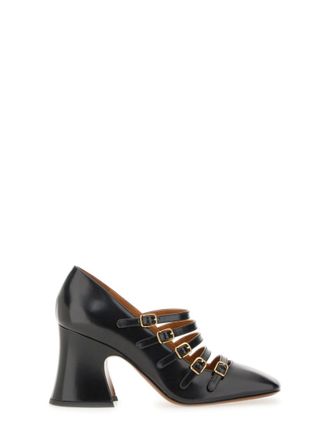 Chlo&eacute; Black Janis Pumps