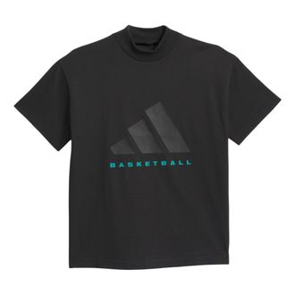 adidas Basketball Graphic T-shirt Asia Sizing Black JN6073