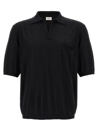 Saint Laurent Polo de lana Saint Laurent