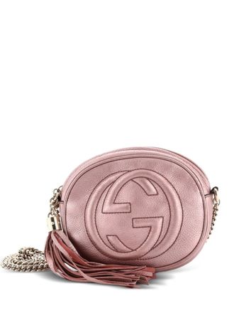 Gucci Soho Chain Bag Leather Mini crossbody bag - Pink