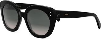 Celine Cat Eye Zonnebril Zwarte Frame - unisex - Zonnebrillen - Zwart - ONE Size - Accessoires