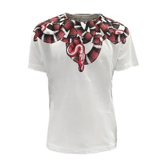Marcelo Burlon Hombre, Camisetas, Blanco, Talla: S