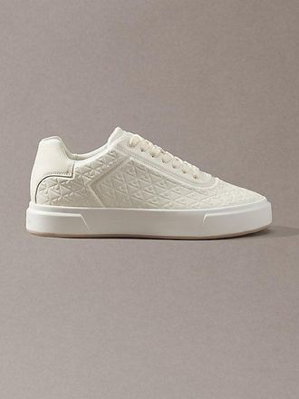 Calvin Klein Sneakers met logo embleem in reli&euml;f
