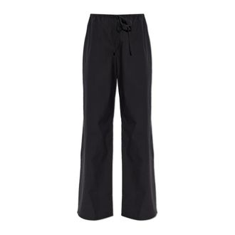 Matteau Wide Trousers, female, Black, Size: XL Drawcord Pant
