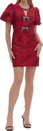 Entro Ruby Dress In Red
