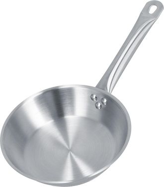 OEM Sart&eacute;n De Acero Inoxidable Con Un Solo Mango, Apta Para Placas De Inducci&oacute;n, Menaje De Cocina, Uso Dom&eacute;stico, 22 X 5 Cm