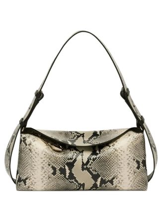 Erdem East West Bloom shoulder bag - women - Calf Leather/Cotton/Polyester/Polyamide/Brass - One Size - Neutrals