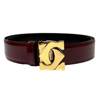 Cartier Pre-owned Belts, female, Red, Size: ONE SIZE Pre-owned Leather Belt