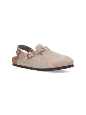 Birkenstock Womens Sandals Beige Leather